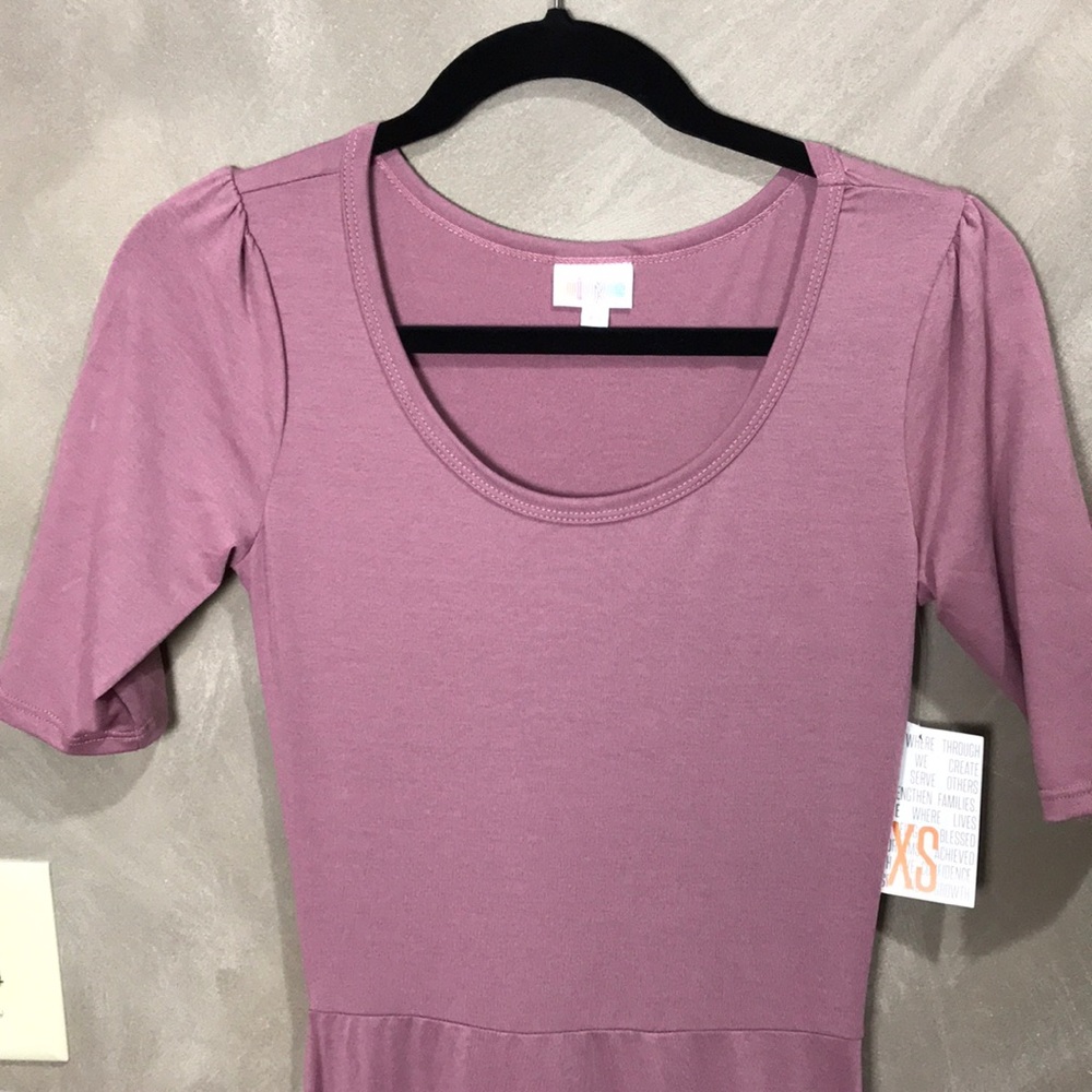 NWT LuLaRoe Ana maxi dress, mauve pink